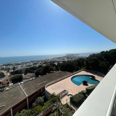 Lägenhet L'air Marin Clim&parking Sète