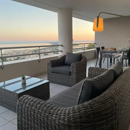 L'air Marin Clim&parking Lägenhet Sète